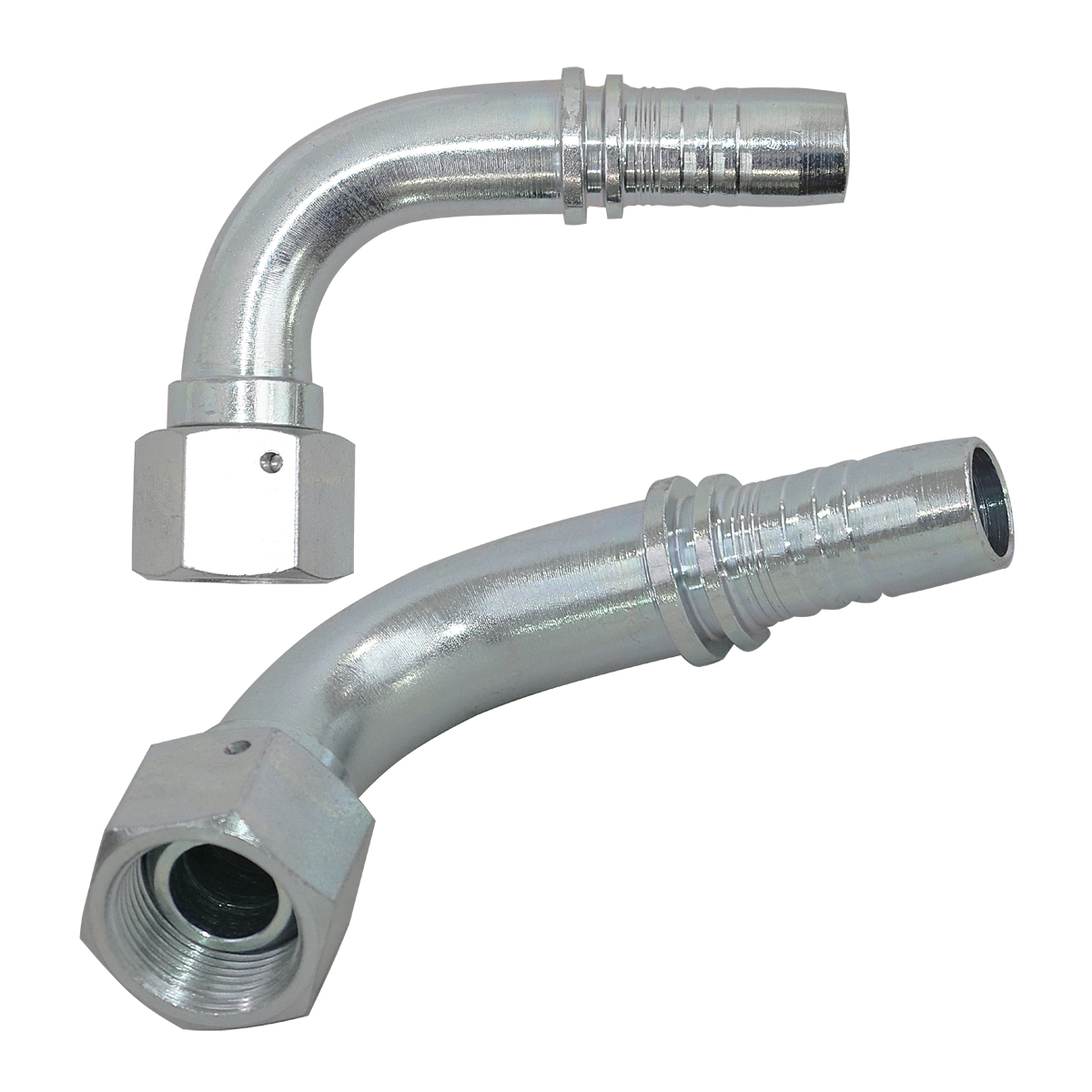 Conexión hembra giratoria bsp - 90º - DN10 - 3/8" - 1/2"