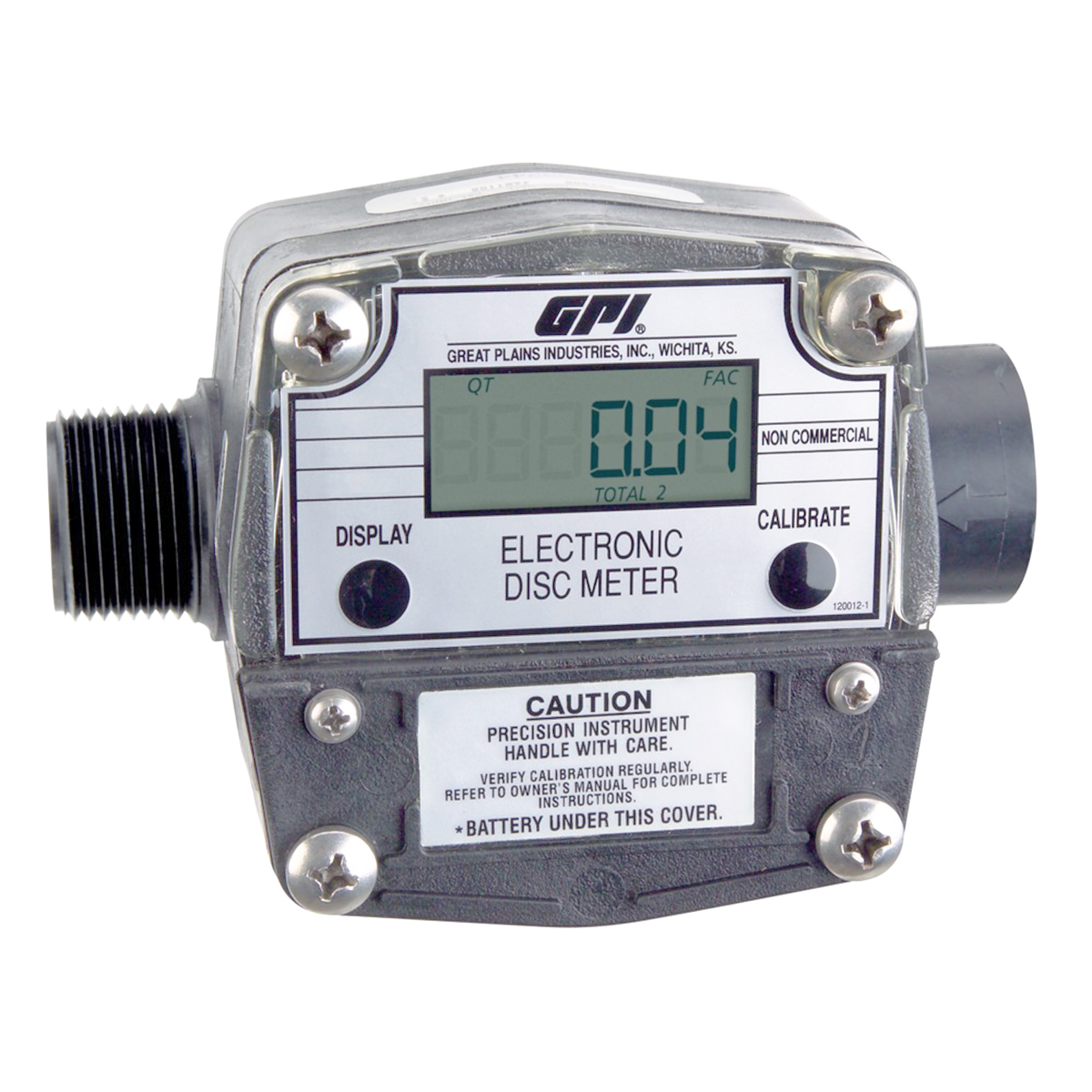 Gpi - medidor / totalizador digital para herbicida 1" npt