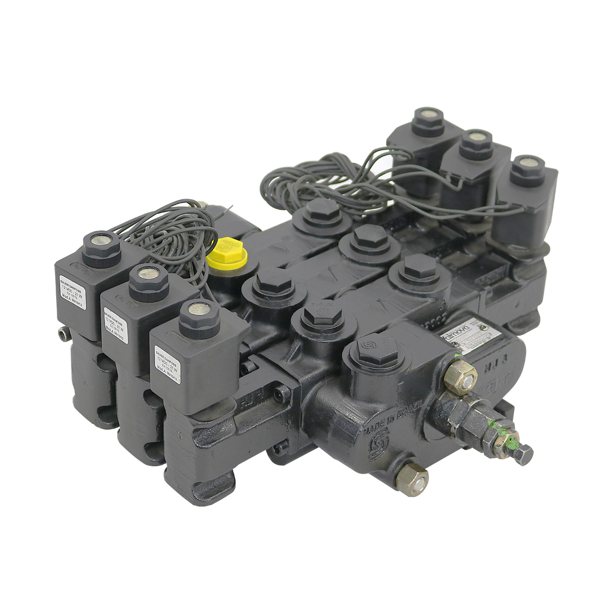 Comando Danfoss de 1/2 - 3 secciones - Eléctrico 12 volt.